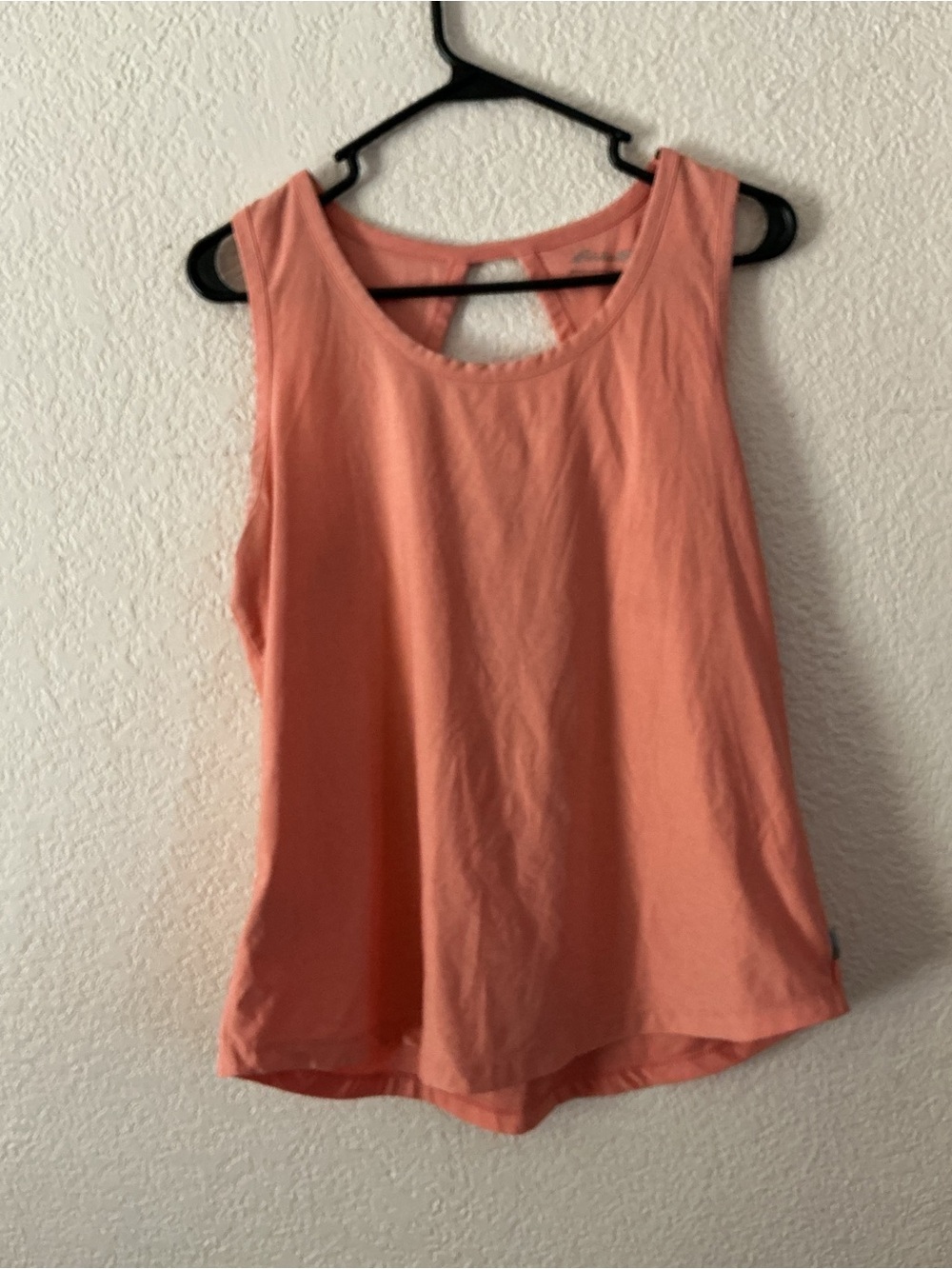 Eddie Bauer Activewear Cutout Back Tank Top
